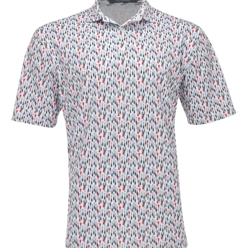 Turtleson Drew Performance Shirt Polo Short Sleeve Golf Apparel