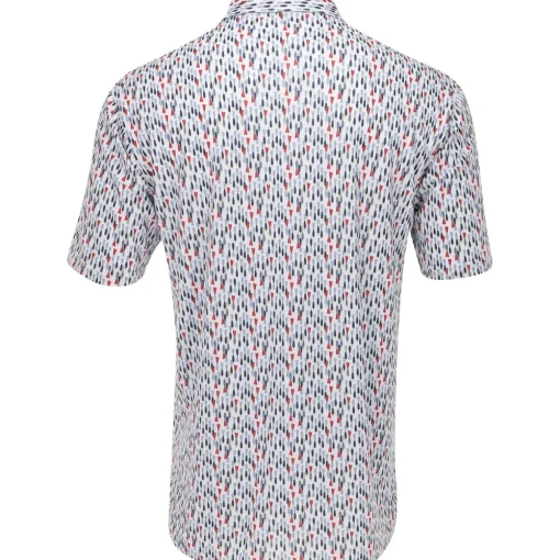 Turtleson Drew Performance Shirt Polo Short Sleeve Golf Apparel
