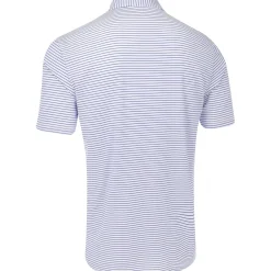 Turtleson Dylan Stripe Performance Shirt Polo Short Sleeve Golf Apparel