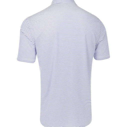 Turtleson Dylan Stripe Performance Shirt Polo Short Sleeve Golf Apparel