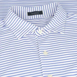 Turtleson Dylan Stripe Performance Shirt Polo Short Sleeve Golf Apparel