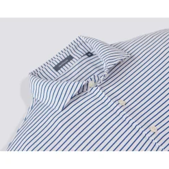 Turtleson Dylan Stripe Performance Shirt Polo Short Sleeve Golf Apparel