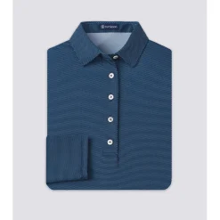 Turtleson Edie Performance Shirt Polo Long Sleeve Golf Apparel