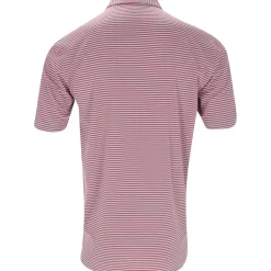 Turtleson Edward Stripe Performance Shirt Polo Short Sleeve Golf Apparel