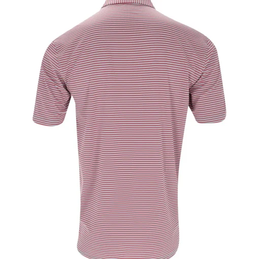Turtleson Edward Stripe Performance Shirt Polo Short Sleeve Golf Apparel
