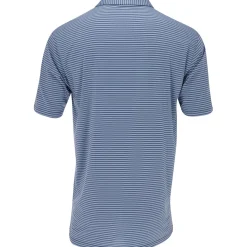 Turtleson Edward Stripe Performance Shirt Polo Short Sleeve Golf Apparel