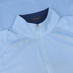 Turtleson Ellie Solid Performance 1/4 Zip Outerwear Pullover Golf Apparel