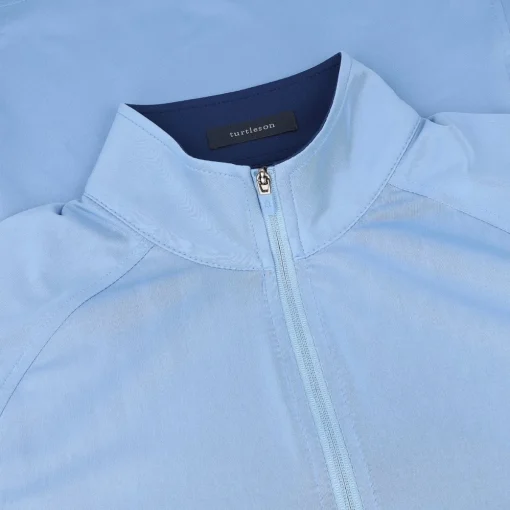 Turtleson Ellie Solid Performance 1/4 Zip Outerwear Pullover Golf Apparel