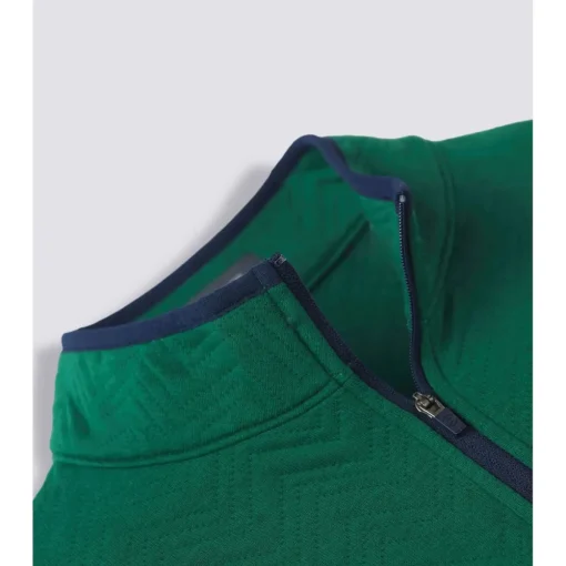 Turtleson Erwin Quilted 1/4 Zip Outerwear Pullover Golf Apparel