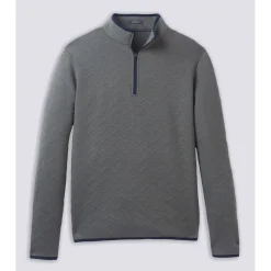 Turtleson Erwin Quilted 1/4 Zip Outerwear Pullover Golf Apparel