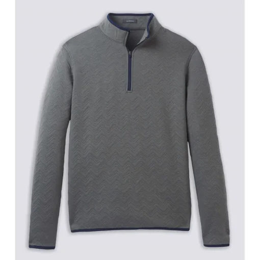 Turtleson Erwin Quilted 1/4 Zip Outerwear Pullover Golf Apparel