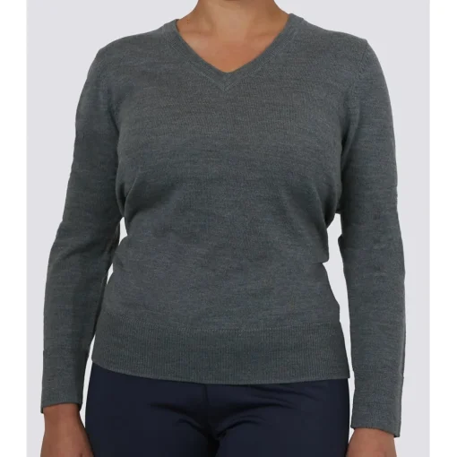 Turtleson Extra Fine Merino V-Neck Sweater Pullover Golf Apparel