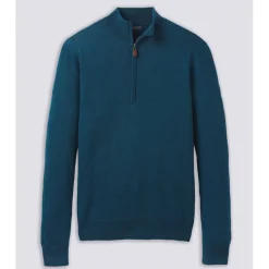 Turtleson Extra Fine Merino 1/4 Zip Sweater Pullover Golf Apparel
