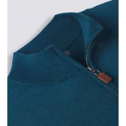 Turtleson Extra Fine Merino 1/4 Zip Sweater Pullover Golf Apparel