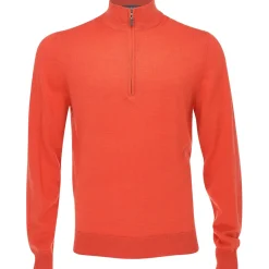 Turtleson Extra Fine Merino 1/4 Zip Sweater Pullover Golf Apparel