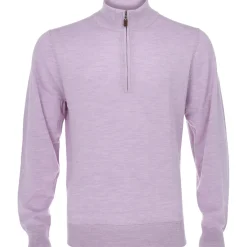 Turtleson Extra Fine Merino 1/4 Zip Sweater Pullover Golf Apparel