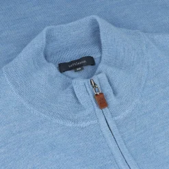 Turtleson Extra Fine Merino 1/4 Zip Sweater Pullover Golf Apparel