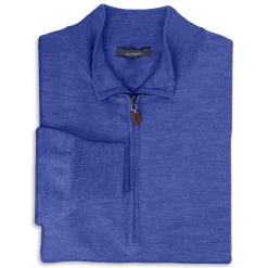 Turtleson Extra Fine Merino 1/4 Zip Sweater Pullover Golf Apparel