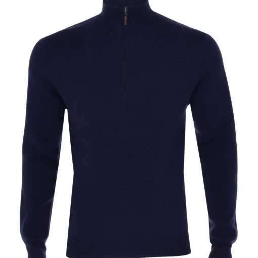 Turtleson Extra Fine Merino 1/4 Zip Sweater Pullover Golf Apparel