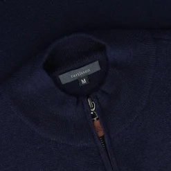 Turtleson Extra Fine Merino 1/4 Zip Sweater Pullover Golf Apparel