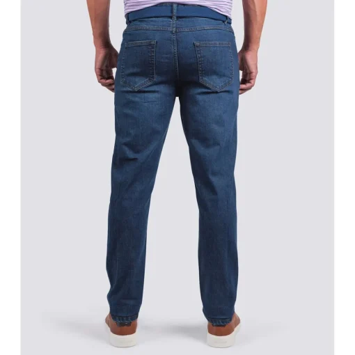Turtleson Gatlin Denim 5-Pocket Pants Flat Front Golf Apparel