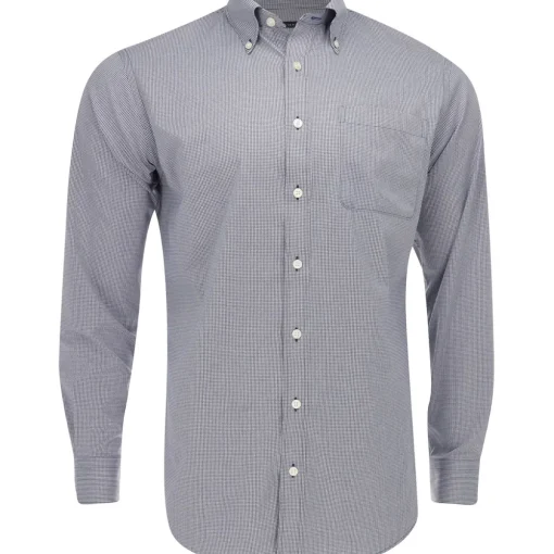 Turtleson Graham Performance Gingham Shirt Dress Golf Apparel