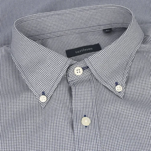 Turtleson Graham Performance Gingham Shirt Dress Golf Apparel