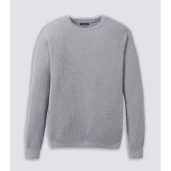 Turtleson Heath Waffle Knit Sweater Crew Golf Apparel