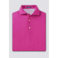 Turtleson Hex Performance Shirt Polo Short Sleeve Golf Apparel