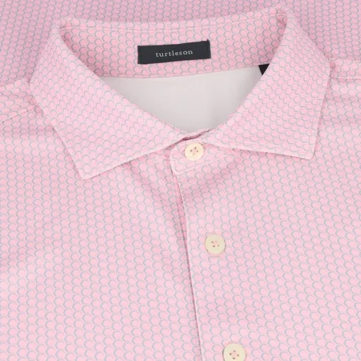Turtleson Hex Performance Shirt Polo Short Sleeve Golf Apparel