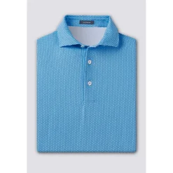 Turtleson Hex Performance Shirt Polo Short Sleeve Golf Apparel