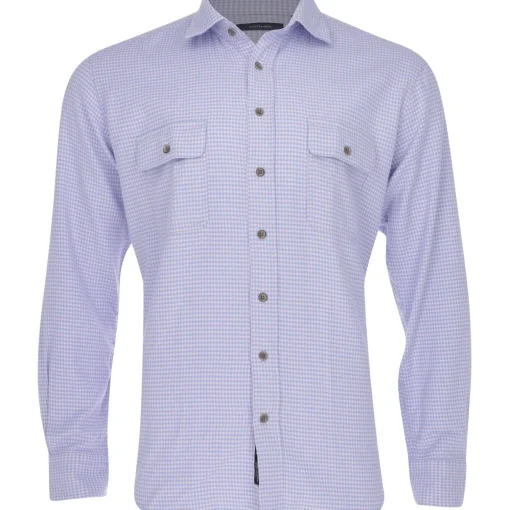 Turtleson Hudson Houndstooth Shirt Dress Golf Apparel
