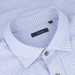 Turtleson Hudson Houndstooth Shirt Dress Golf Apparel