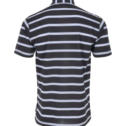 Turtleson Jay Rep Stripe Performance Shirt Polo Short Sleeve Golf Apparel