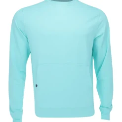 Turtleson Joey Performance Crewneck Outerwear Pullover Golf Apparel