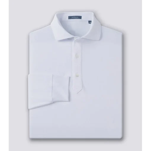 Turtleson Kenneth Solid Performance Shirt Polo Long Sleeve Golf Apparel