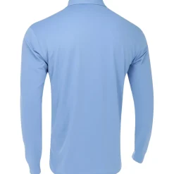 Turtleson Kenneth Solid Performance Shirt Polo Long Sleeve Golf Apparel