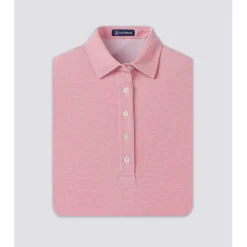 Turtleson Lane Oxford Performance Shirt Polo Short Sleeve Golf Apparel
