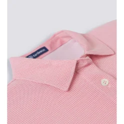 Turtleson Lane Oxford Performance Shirt Polo Short Sleeve Golf Apparel