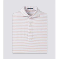 Turtleson Lanier Gradient Stripe Performance Shirt Polo Short Sleeve Golf Apparel