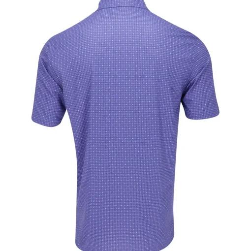 Turtleson Lennox Dot Performance Shirt Polo Short Sleeve Golf Apparel