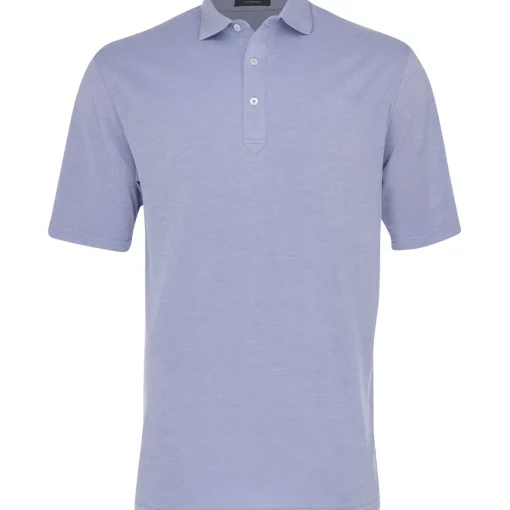 Turtleson Lester Oxford Performance Shirt Polo Short Sleeve Golf Apparel