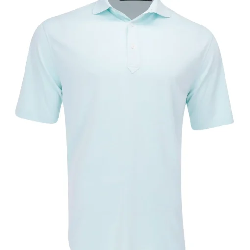 Turtleson Lester Oxford Performance Shirt Polo Short Sleeve Golf Apparel