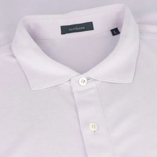 Turtleson Lester Oxford Performance Shirt Polo Short Sleeve Golf Apparel