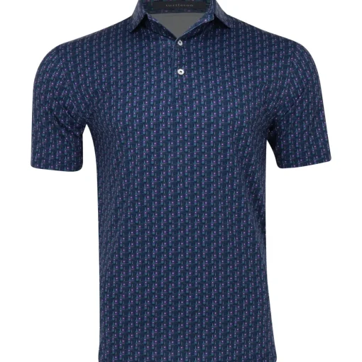 Turtleson Limerick Performance Shirt Polo Short Sleeve Golf Apparel