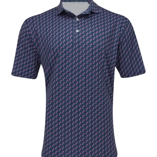 Turtleson Limerick Performance Shirt Polo Short Sleeve Golf Apparel