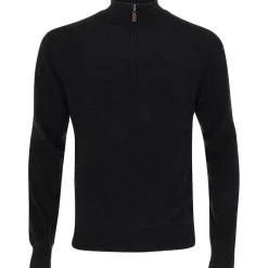 Turtleson Lined Merino 1/4 Zip Sweater Pullover Golf Apparel