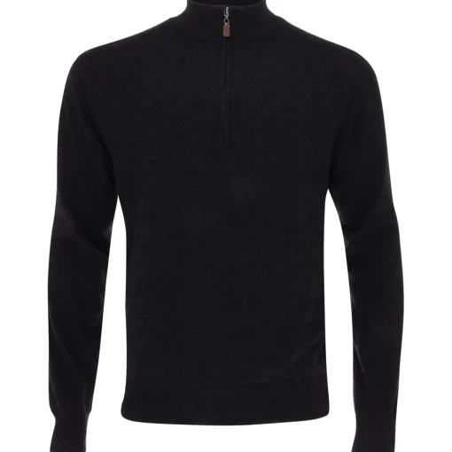 Turtleson Lined Merino 1/4 Zip Sweater Pullover Golf Apparel