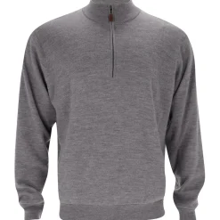 Turtleson Lined Merino 1/4 Zip Sweater Pullover Golf Apparel