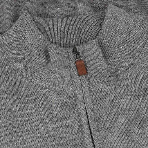 Turtleson Lined Merino 1/4 Zip Sweater Pullover Golf Apparel
